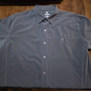 KUHL Men's Charcoal Button Down Shirt